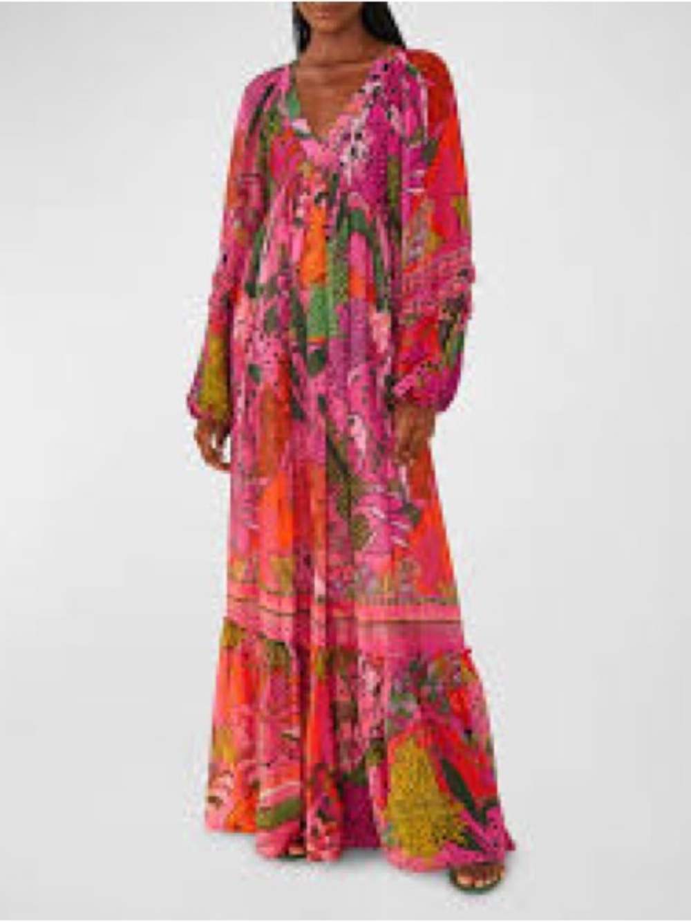 Farm Rio Cool Leopards Maxi Dress